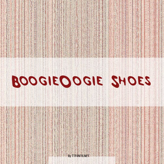 BoogieOogie Shoes example